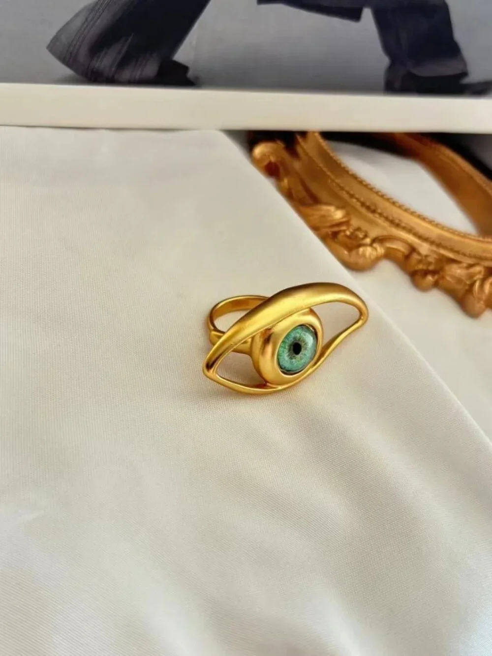 Schiaparelli Devil Eye Ring